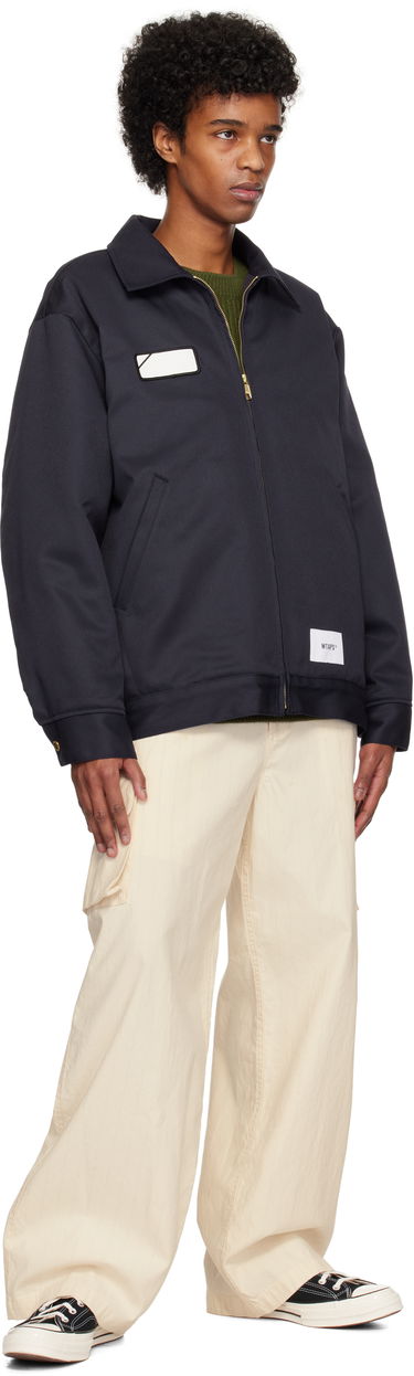 Takki WTAPS WTAPS Wrecker Jacket Tummansininen | 242WVDT-JKM05, 3
