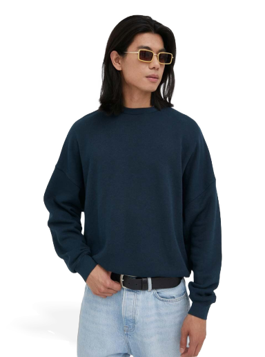 Huppari American Vintage Sweatshirt Tummansininen | MUTI03B