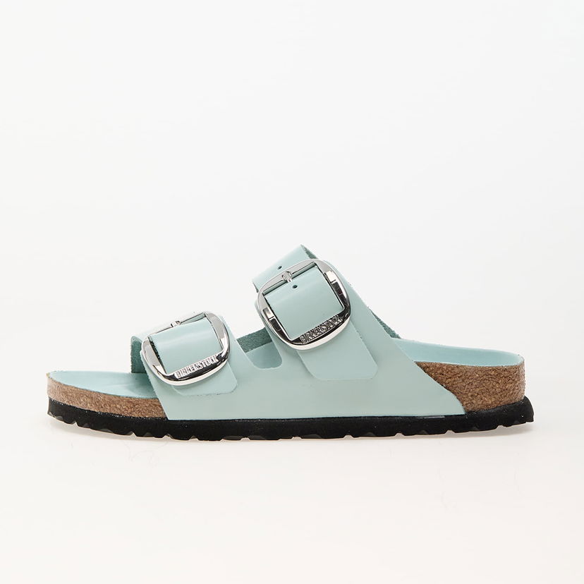 Tennarit ja kengät Birkenstock Arizona Big Buckle Natural Leather Patent W Turkoosi | 1026495