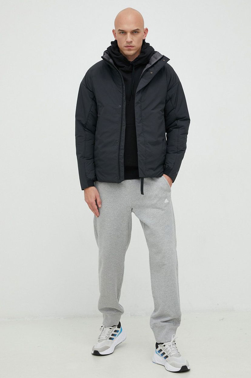 Puffer takki adidas Performance TERREX Myshelter Insulated Jacket Musta | HG6035