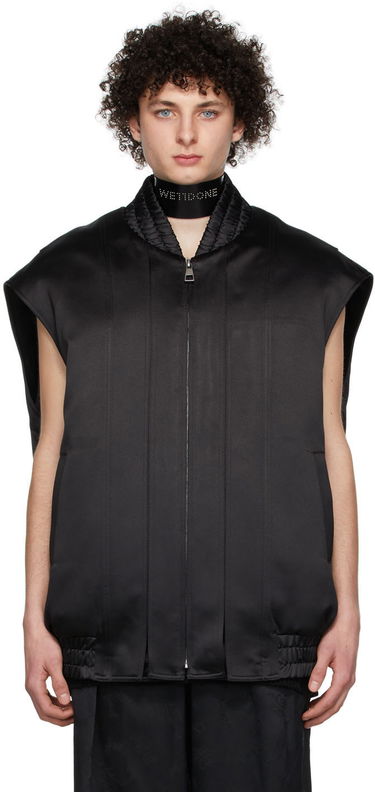 Liivi We11done We11done Bomber Vest Musta | WD-VT1-22-005-U-BK, 0