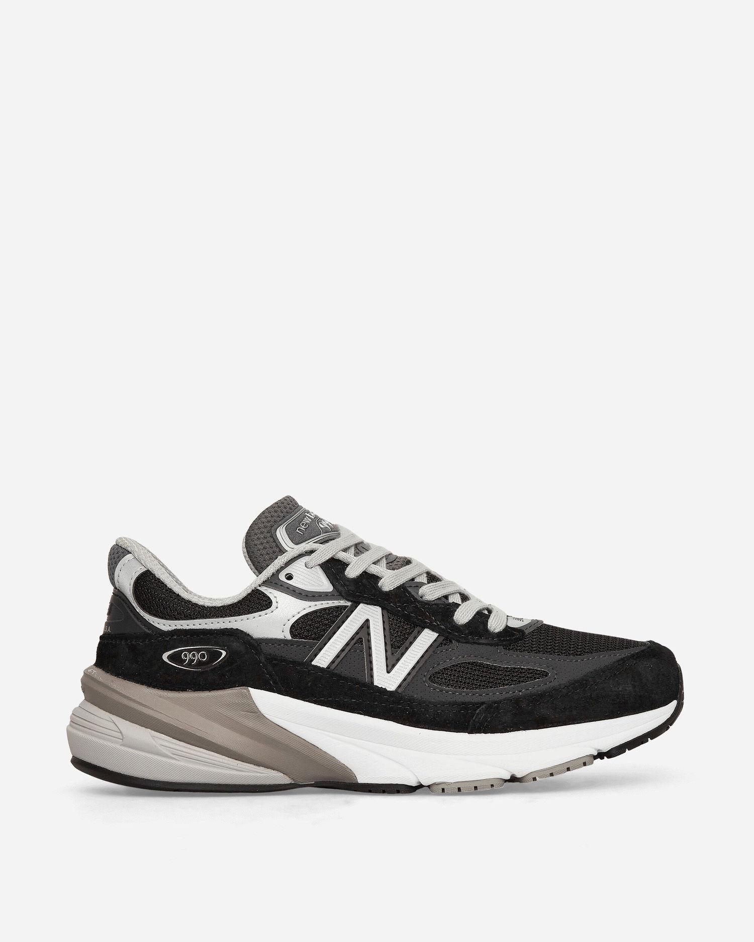 Tennarit ja kengät New Balance 990v6 MiUSA Black Grey White (Women's) Musta | W990BK6, 1