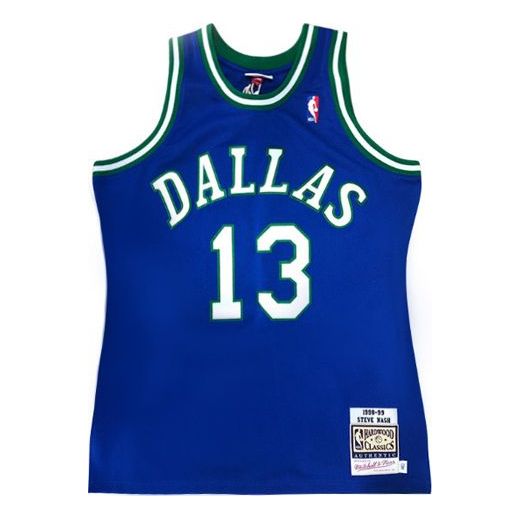 Jersey Mitchell & Ness Mitchell & Ness Dallas Mavericks Basketball Jersey Sininen | AJY4AC19092-DMAROYA98SNA