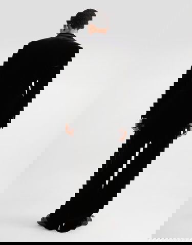 Takki Dolce & Gabbana Dolce & Gabbana Double-Breasted Velvet Jacket Musta | G2VO8TFUVG7N0000, 2