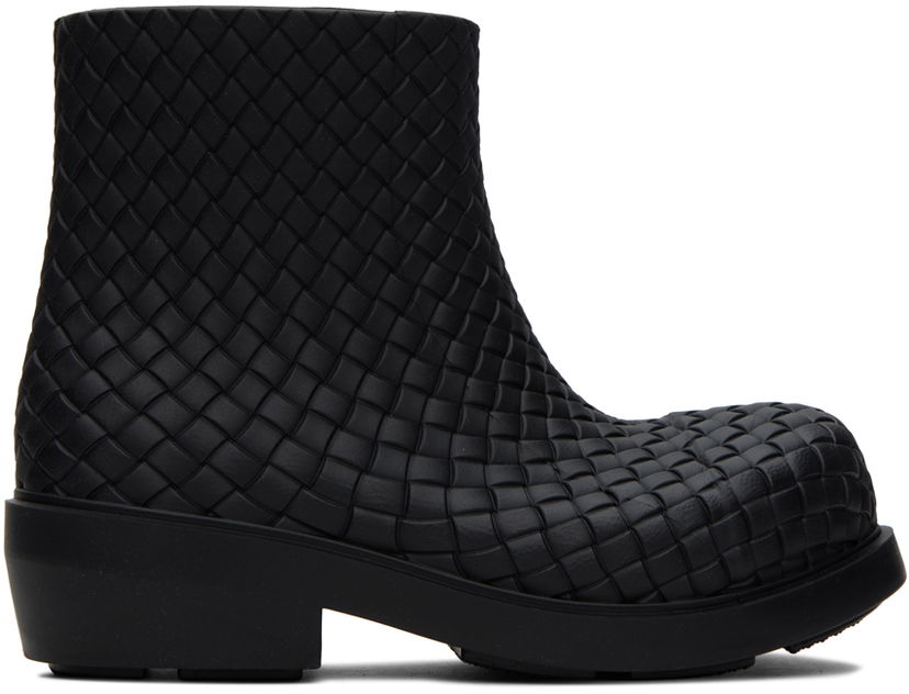 Tennarit ja kengät Bottega Veneta Bottega Veneta Fireman Boots Musta | 763725 V3OE0