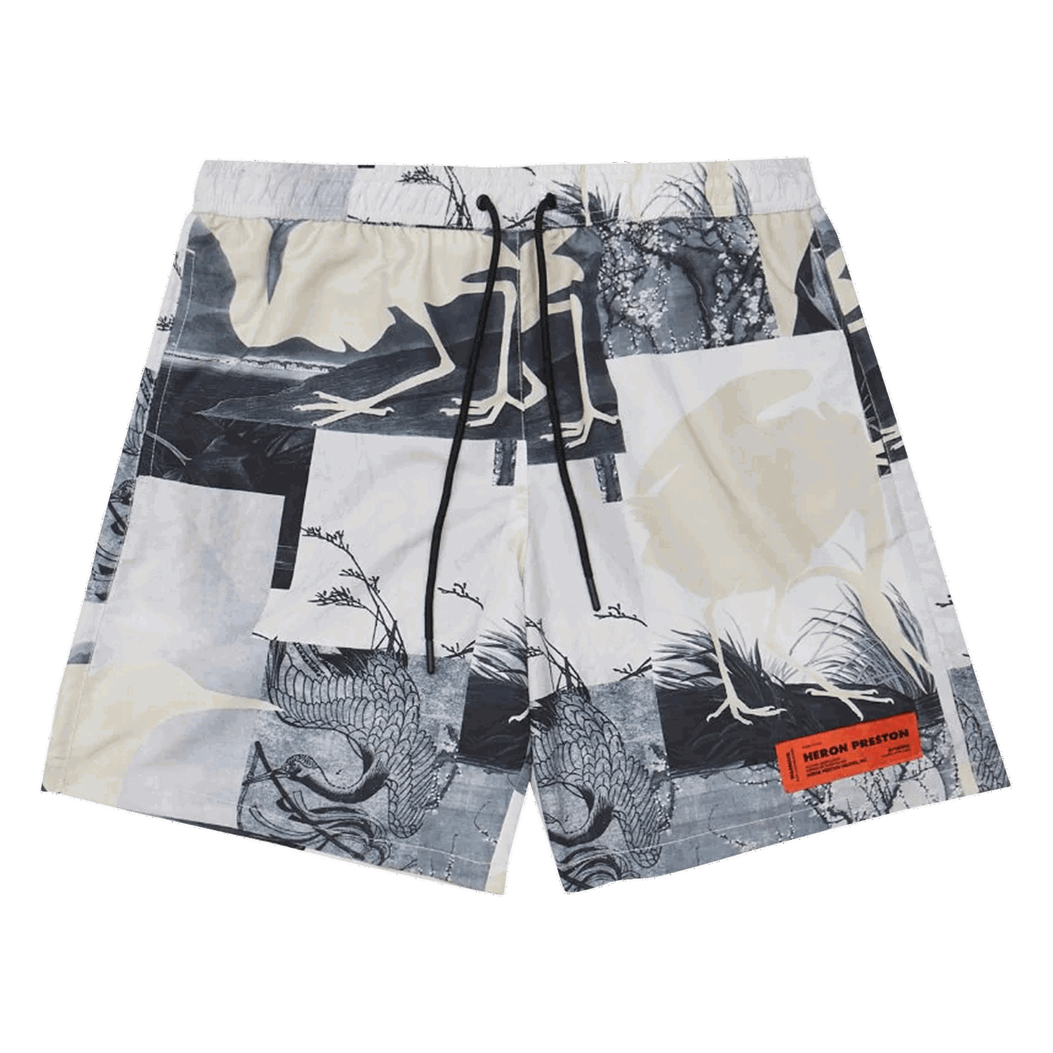 Uimapuvut HERON PRESTON Cutout Swimshorts Harmaa | HMFA005S21FAB0020900, 0