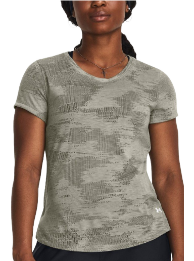 T-paita Under Armour Streaker Speed Camo SS Harmaa | 1379356-504