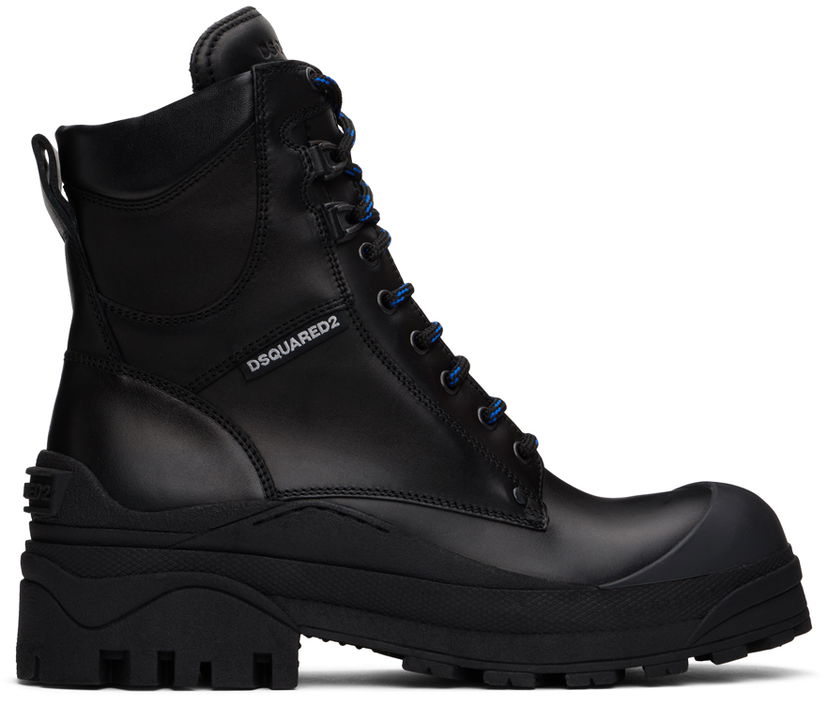 Takki DSQUARED2 Dsquared2 Urban Combat Boots Musta | ABM0138_01500001_2124