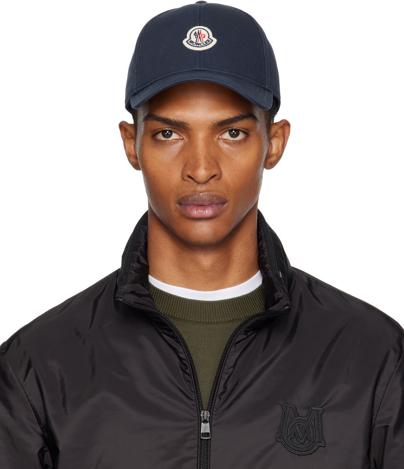 Korkki Moncler Moncler Archivio Baseball Cap Tummansininen | K20913B0004304863