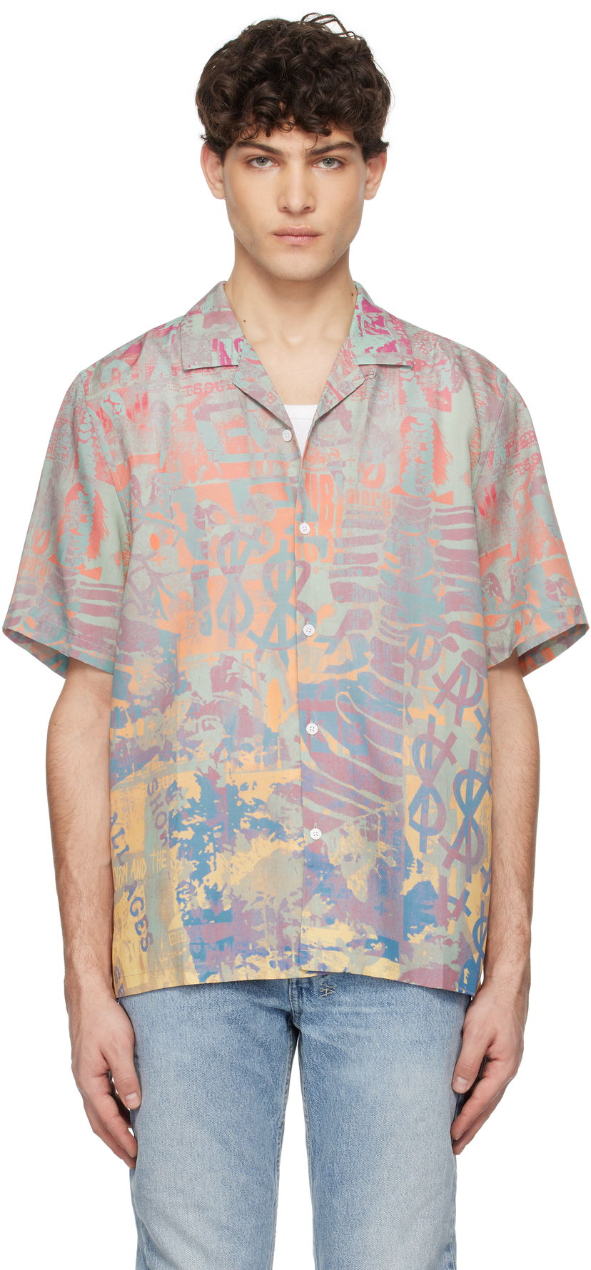 Paita Ksubi Ksubi Ikon Mania Resort Shirt Monivärinen | MPS25SH014