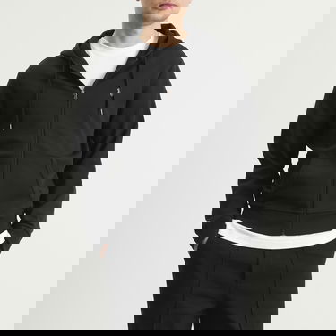 Huppari Polo by Ralph Lauren Double Knit Tech Zip Hoodie Musta | 710888282-BLK, 2