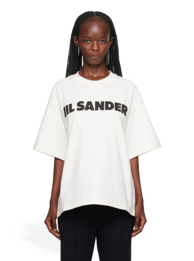 T-paita Jil Sander Printed T-Shirt Valkoinen | J02GC0001_J45047