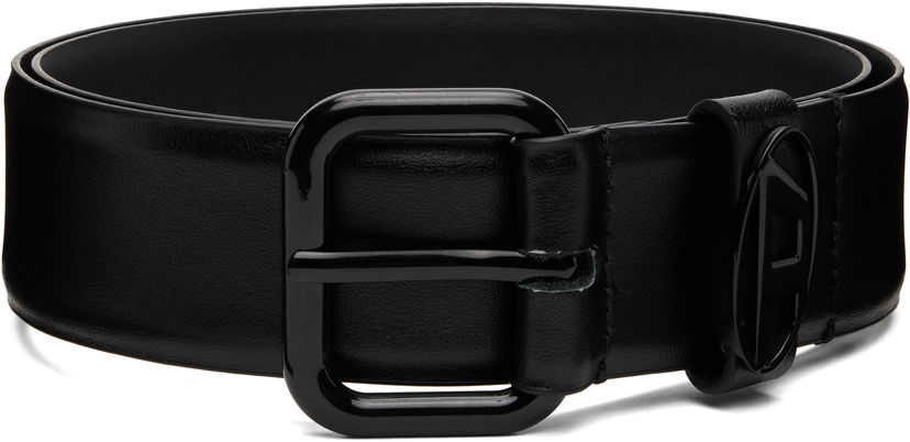 Vyöt Diesel Oval D Loop Belt Musta | X10127-P6364-H8206