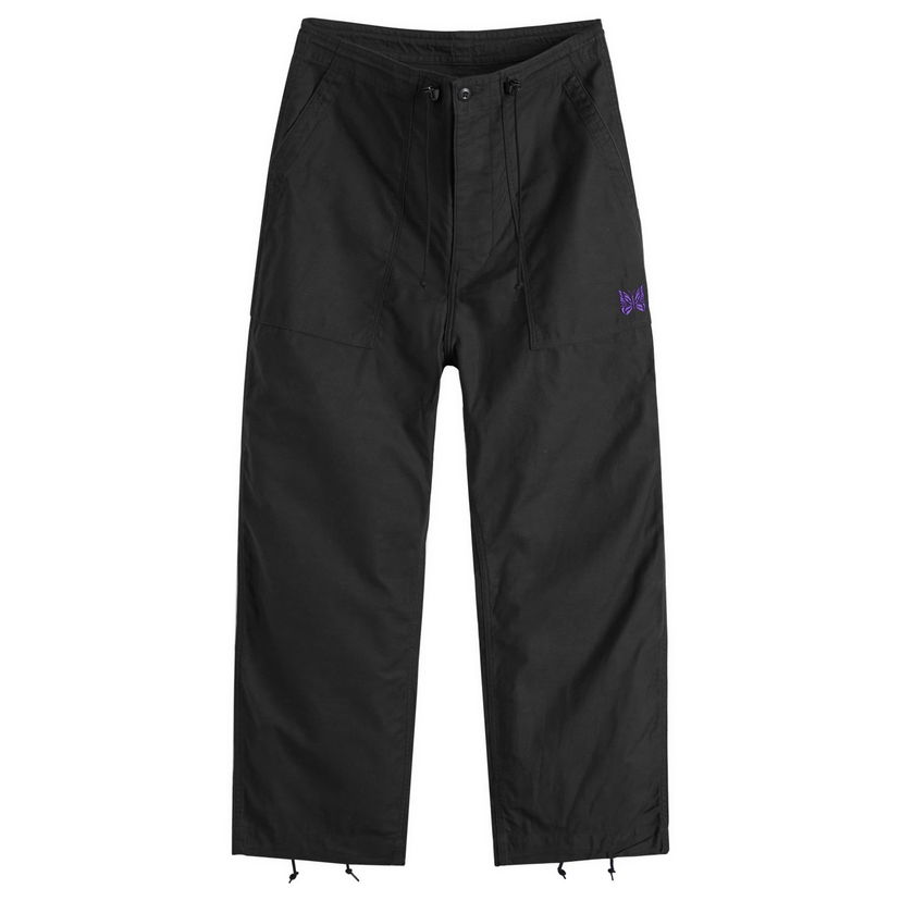 Cargo housut Needles Women's String Fatigue Pant Black Musta | PU240-BLK