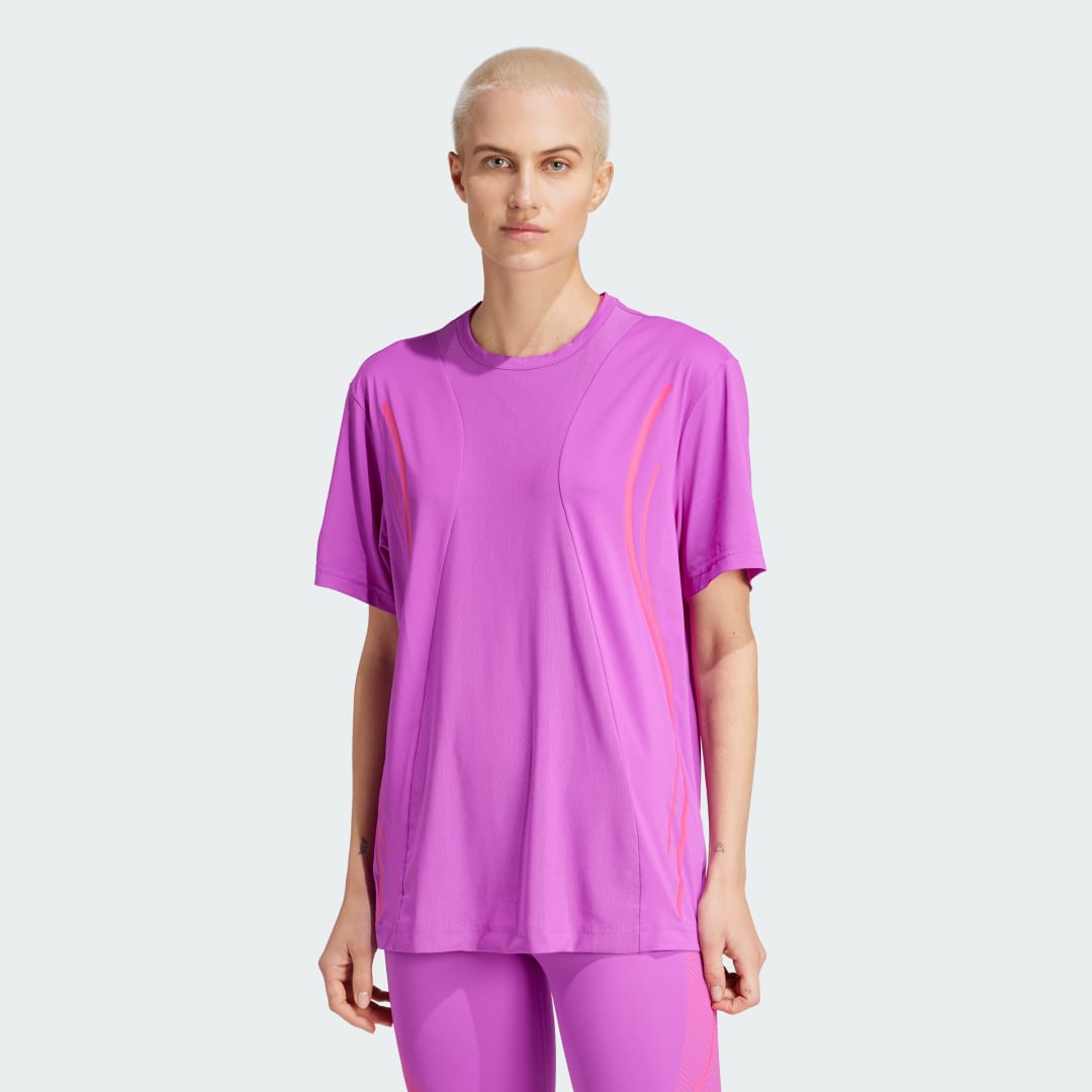 T-paita adidas Performance Stella McCartney x TruePace Running Violetti | IW1149, 0