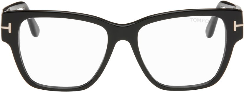 Aurinkolasit Tom Ford Tom Ford Blue Block Square Glasses Musta | FT5745-B_54001
