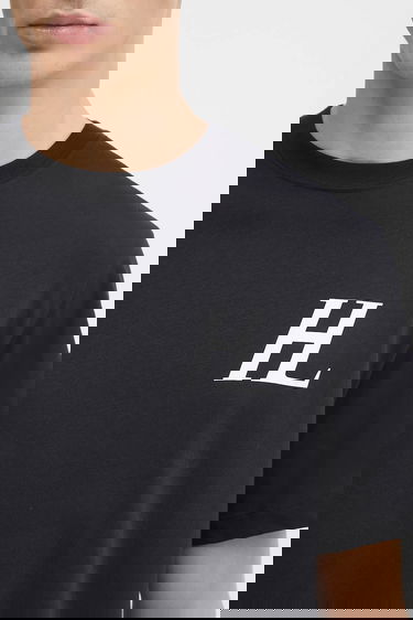 T-paita Helmut Lang Helmut Lang Logo Print T-Shirt Musta | P04HM507, 3