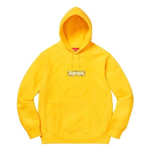 Huppari Supreme Supreme Bandana Box Logo Hoodie Keltainen | SUP-FW19-10826