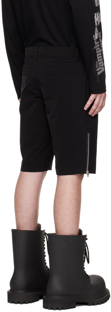 Shortsit We11done We11done Biker Shorts Musta | WD-PT1-23-072-M-BK, 2