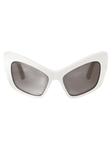 Aurinkolasit Balenciaga Monaco Sunglasses Valkoinen | BB0293S-003