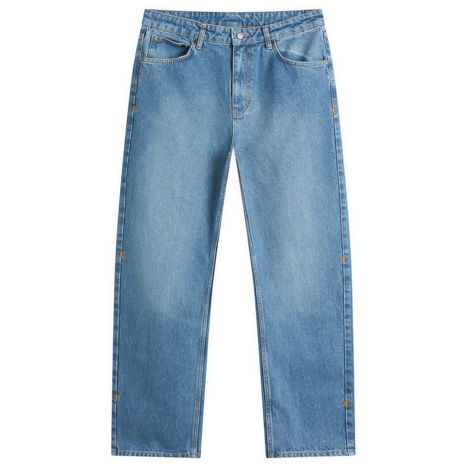 Jeans DAILY PAPER Daily Paper Asolo Amba Jeans, Size Large Sininen | 2511149, 1
