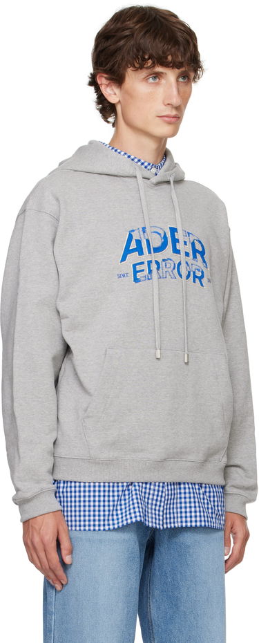 Huppari ADER ERROR Embroidered Logo Hoodie Harmaa | BN25FYHD0101GR, 1