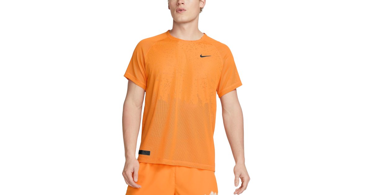 Tankkitoppi Nike Dri-FIT ADV Run Division TechKnit Tank Top Oranssi | dx0853-836, 1