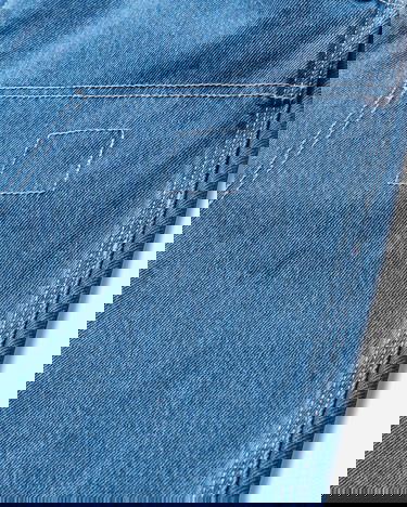 Cargo housut Carhartt WIP Double Knee Stone Washed Pants Sininen | A242055 106, 4