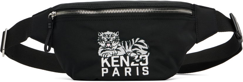 Vyötärölaukku KENZO Kenzo 'Happy Tiger' Belt Bag Musta | FF65SA607F29