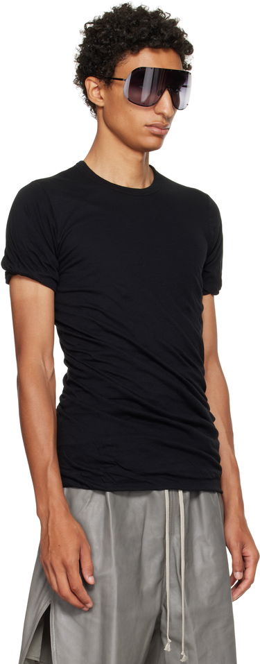 T-paita Rick Owens Rick Owens Concordians Double T-Shirt Musta | RU02E1256 UCDB, 1