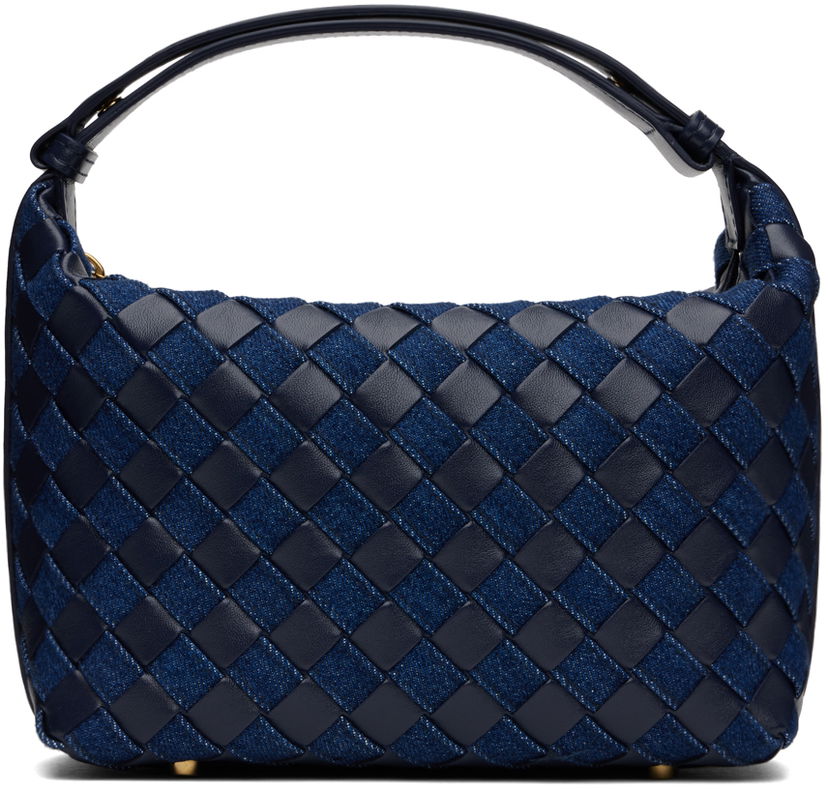Käsilaukku Bottega Veneta Mini Wallace Bag Tummansininen | 796393 V48V1