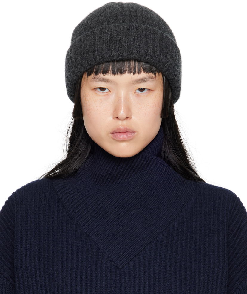 Pipo TOTEME Chunky Brim Beanie Harmaa | 224-7021-753