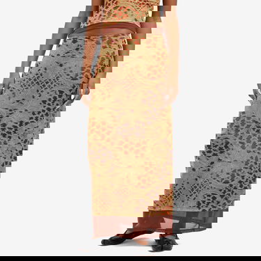 Hame Miaou Miaou Topanga Lace Maxi Skirt Ruskea | 4062PM2LAO, 2