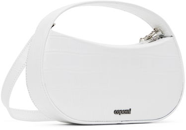 Käsilaukku Coperni Coperni Small Sound Swipe Croco Bag Valkoinen | COPBA72BIS838B, 1