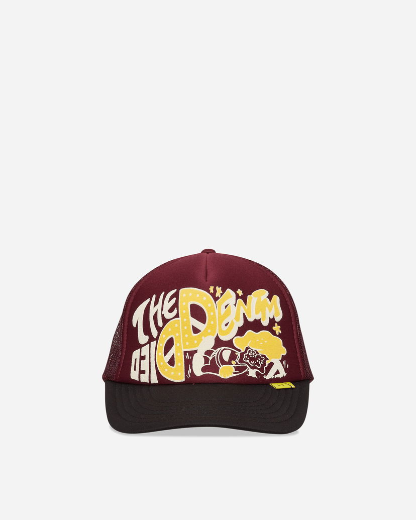 Korkki KAPITAL TH.D.D. Graphic Trucker Cap Musta | K2506XH547 BURGUNDYXBLK
