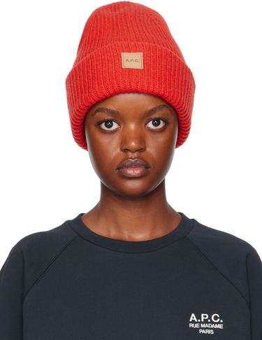 Pipo A.P.C. Michele Beanie Punainen | WVBBR-M25075, 0