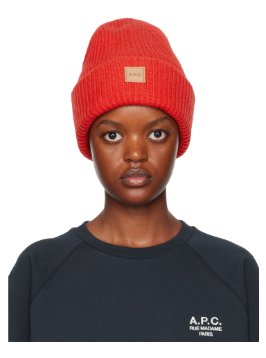 Pipo A.P.C. Michele Beanie Punainen | WVBBR-M25075