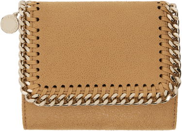 Lompakko Stella McCartney Small Chain Flap Wallet Beige | 431000WP0404, 0