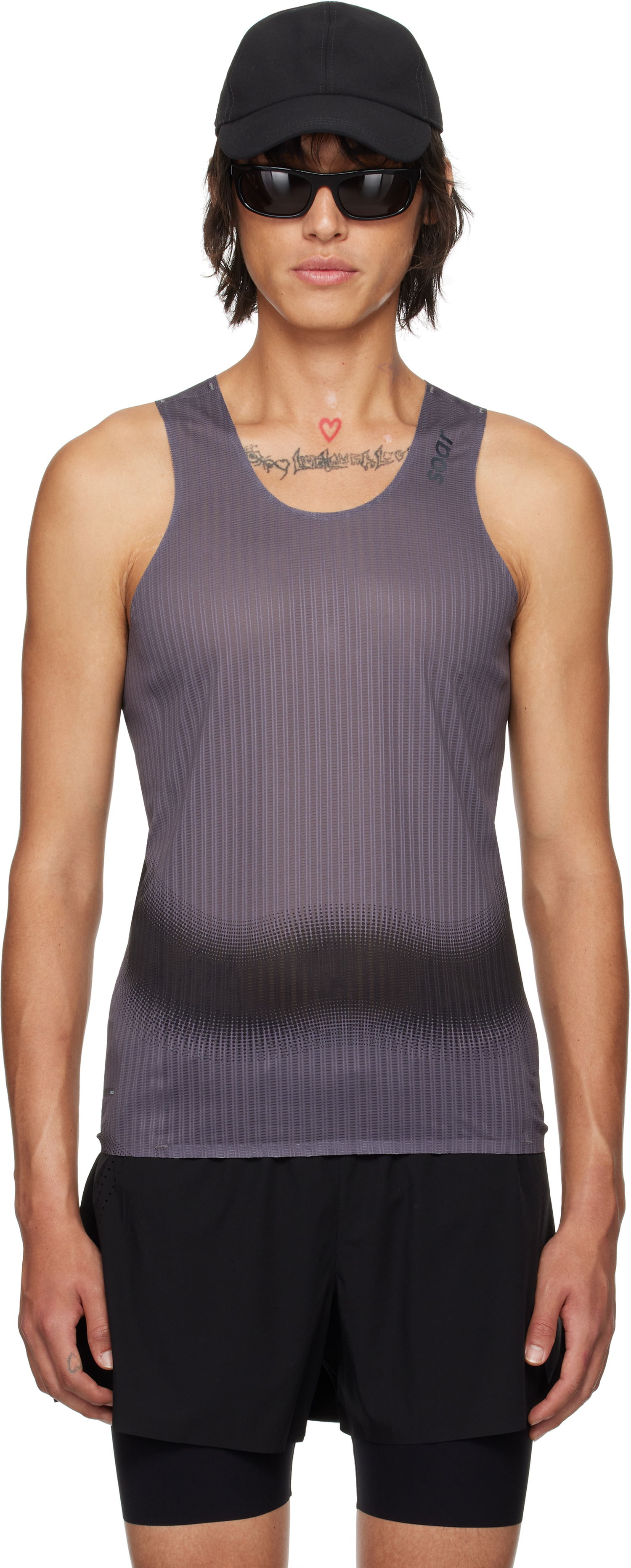 Tankkitoppi Soar Running Soar Race Running Tank Top Harmaa | SV1M-BLK/GREY, 0