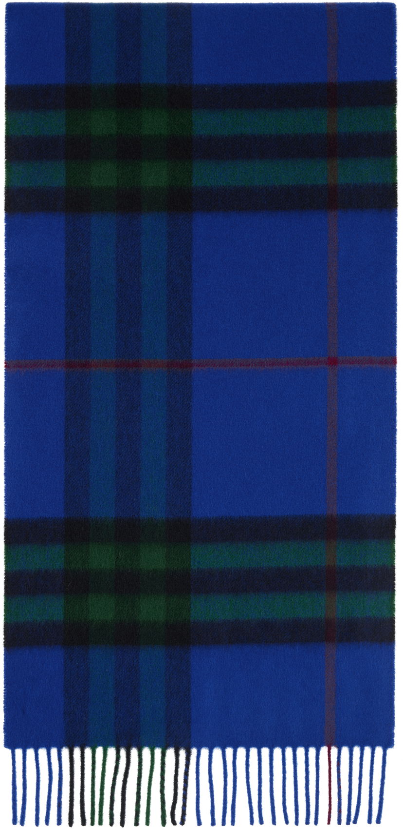 Huivi Burberry Burberry Check Cashmere Scarf Sininen | 8112630