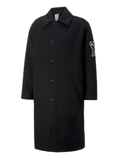 Takit Puma x Ami Wool Coat Musta | 535997_01