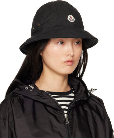 Hattu Moncler Moncler Quilted Bucket Hat Valkoinen | K10933B00033M6310, 3