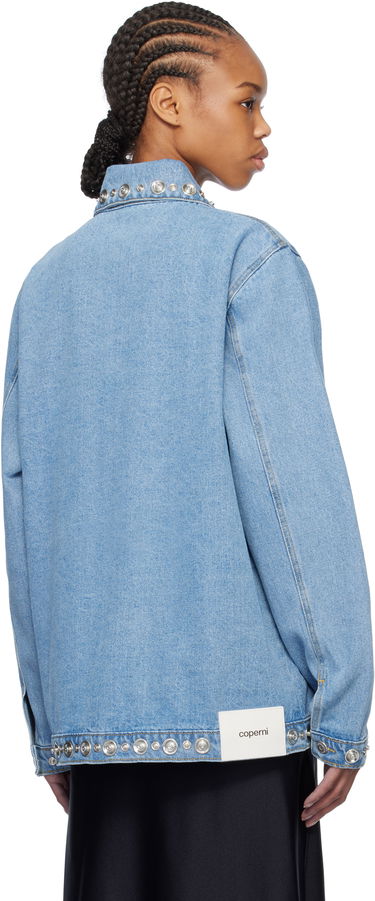 Takki Coperni Coperni Studded Denim Jacket Sininen | COPBL27STF2008, 2