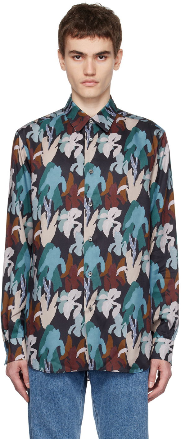 Paita Paul Smith Paul Smith Floral Print Shirt Monivärinen | M1R-901U-L02070
