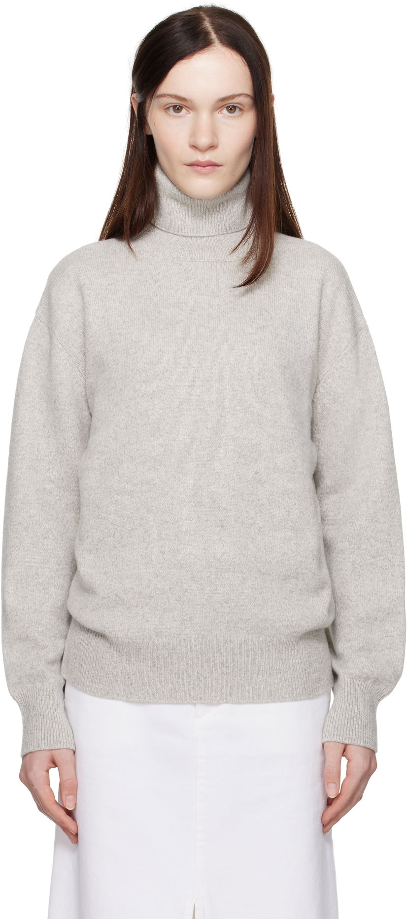 Villapaita A.P.C. Women's Turtleneck Sweater Harmaa | WSAAX-F23347