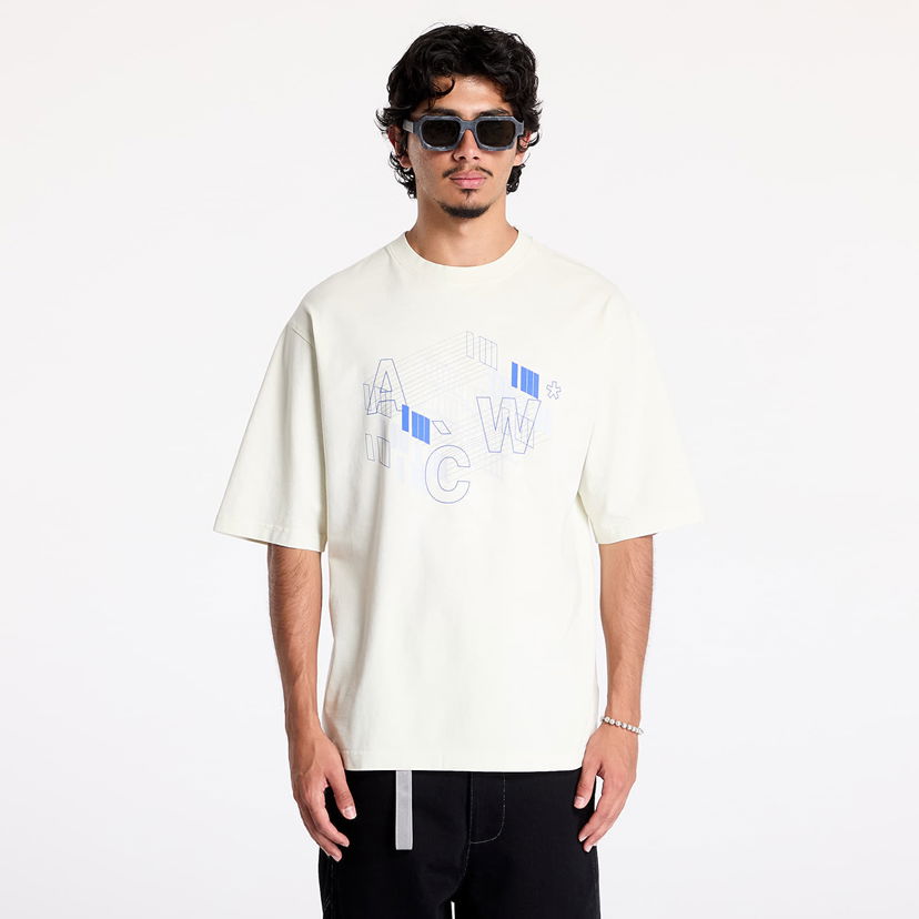 T-paita A-COLD-WALL* Schematic T-Shirt Beige Bone Valkoinen | ACWMTS198 Beige