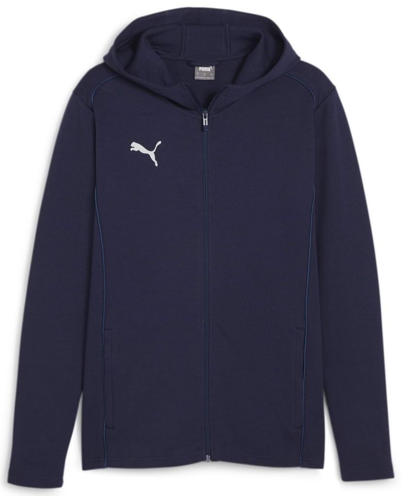 Huppari Puma teamFINAL Casuals Hooded Jkt Tummansininen | 658528-06