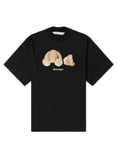 T-paita Palm Angels Loose Fit Bear Tee Musta | PWAA017C99JER0011060