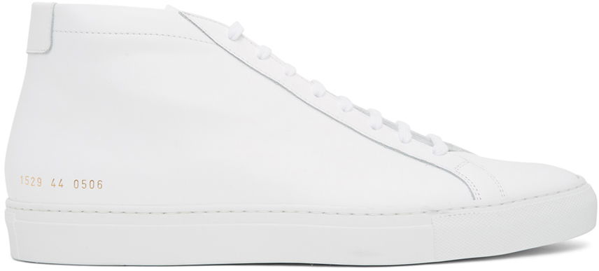 Tennarit ja kengät Common Projects Common Projects Original Achilles Mid Valkoinen | ARTICLE 1529, 0
