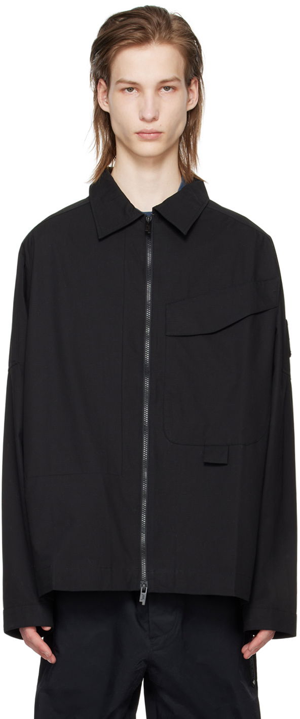 Takki A-COLD-WALL* Zip Jacket Musta | ACWMSH138A